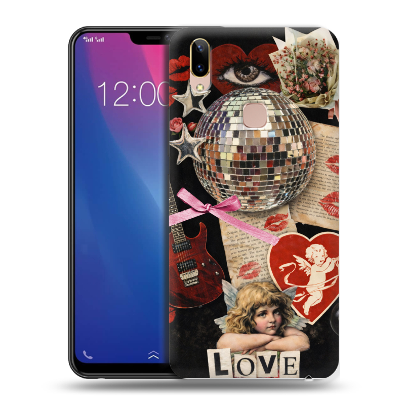Силиконовый чехол на Vivo Y85 с принтом для девочек Силиконовый чехол на Vivo Y85 с принтом для девочек