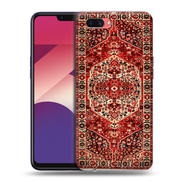 Пластиковый чехол на OPPO A3s с принтом Ковер