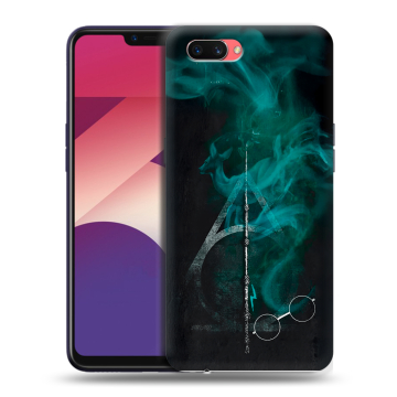 Пластиковый чехол на OPPO A3s с принтом Гарри Поттер Harry Potter