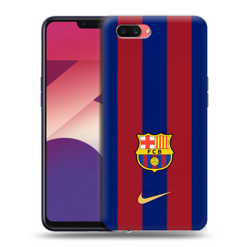 Пластиковый чехол на OPPO A3s с принтом Барселона Barcelona Пластиковый чехол на OPPO A3s с принтом Барселона Barcelona