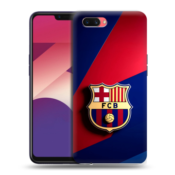 Пластиковый чехол на OPPO A3s с принтом Барселона Barcelona Пластиковый чехол на OPPO A3s с принтом Барселона Barcelona