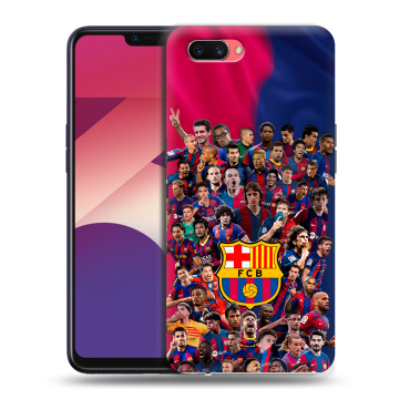 Пластиковый чехол на OPPO A3s с принтом Барселона Barcelona