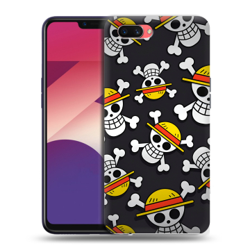 Пластиковый чехол на OPPO A3s с принтом One Piece Ван Пис