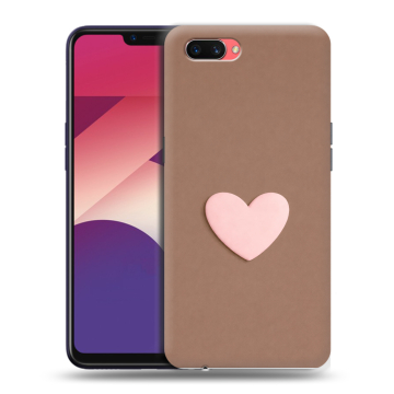 Пластиковый чехол на OPPO A3s с принтом женский Пластиковый чехол на OPPO A3s с принтом женский