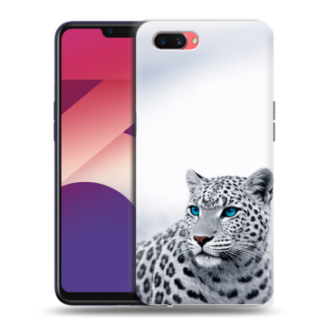 Пластиковый чехол на OPPO A3s с принтом женский Пластиковый чехол на OPPO A3s с принтом женский