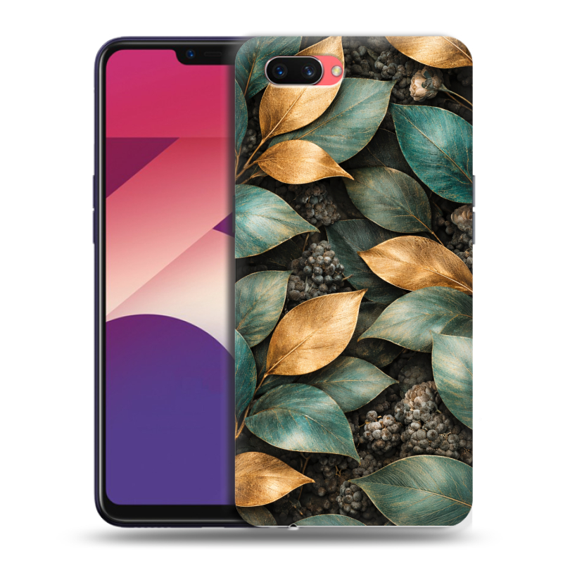 Пластиковый чехол на OPPO A3s с принтом женский Пластиковый чехол на OPPO A3s с принтом женский
