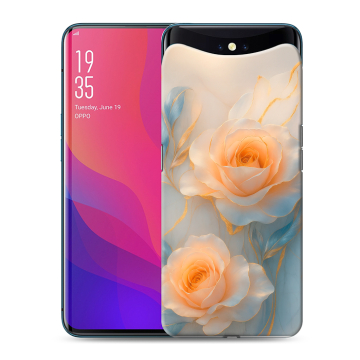 Силиконовый чехол на OPPO Find X с принтом Женский Силиконовый чехол на OPPO Find X с принтом Женский
