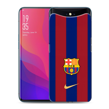 Силиконовый чехол на OPPO Find X с принтом Барселона Barcelona