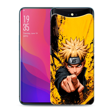 Силиконовый чехол на OPPO Find X с принтом Naruto Наруто Силиконовый чехол на OPPO Find X с принтом Naruto Наруто