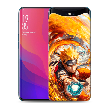 Силиконовый чехол на OPPO Find X с принтом Аниме Наруто Naruto Силиконовый чехол на OPPO Find X с принтом Аниме Наруто Naruto