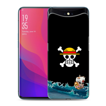 Силиконовый чехол на OPPO Find X с принтом One Piece Ван Пис Силиконовый чехол на OPPO Find X с принтом One Piece Ван Пис