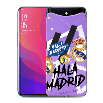 Силиконовый чехол на OPPO Find X с принтом Real Madrid Реал Мадрид Силиконовый чехол на OPPO Find X с принтом Real Madrid Реал Мадрид