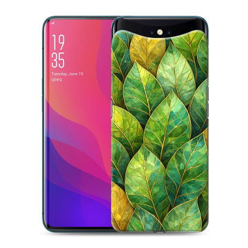 Силиконовый чехол на OPPO Find X с принтом женский Силиконовый чехол на OPPO Find X с принтом женский