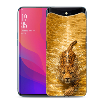Силиконовый чехол на OPPO Find X с принтом женский Силиконовый чехол на OPPO Find X с принтом женский
