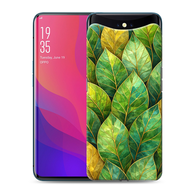 Пластиковый чехол на OPPO Find X с принтом женский Пластиковый чехол на OPPO Find X с принтом женский