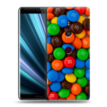 Пластиковый чехол на Sony Xperia XZ3 с принтом Конфеты Пластиковый чехол на Sony Xperia XZ3 с принтом Конфеты