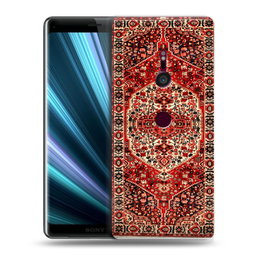 Пластиковый чехол на Sony Xperia XZ3 с принтом Ковер
