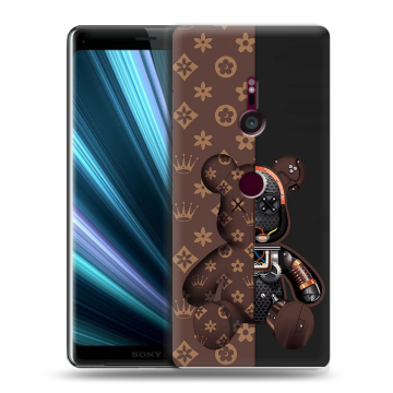Пластиковый чехол на Sony Xperia XZ3 с принтом Луи робот Пластиковый чехол на Sony Xperia XZ3 с принтом Луи робот