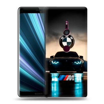 Пластиковый чехол на Sony Xperia XZ3 с принтом БМВ BMW Пластиковый чехол на Sony Xperia XZ3 с принтом БМВ BMW