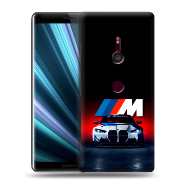Пластиковый чехол на Sony Xperia XZ3 с принтом БМВ BMW Пластиковый чехол на Sony Xperia XZ3 с принтом БМВ BMW