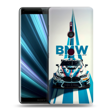 Пластиковый чехол на Sony Xperia XZ3 с принтом БМВ BMW Пластиковый чехол на Sony Xperia XZ3 с принтом БМВ BMW