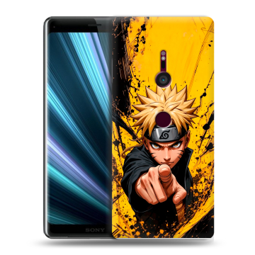 Пластиковый чехол на Sony Xperia XZ3 с принтом Naruto Наруто Пластиковый чехол на Sony Xperia XZ3 с принтом Naruto Наруто