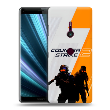 Пластиковый чехол на Sony Xperia XZ3 с принтом Counter Strike Пластиковый чехол на Sony Xperia XZ3 с принтом Counter Strike