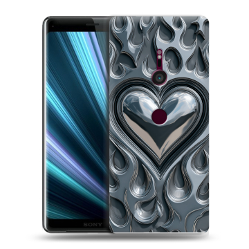 Пластиковый чехол на Sony Xperia XZ3 с принтом Y2K Пластиковый чехол на Sony Xperia XZ3 с принтом Y2K