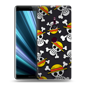 Пластиковый чехол на Sony Xperia XZ3 с принтом One Piece Ван Пис Пластиковый чехол на Sony Xperia XZ3 с принтом One Piece Ван Пис