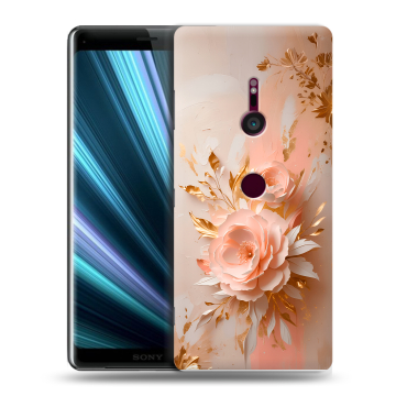 Пластиковый чехол на Sony Xperia XZ3 с принтом женский Пластиковый чехол на Sony Xperia XZ3 с принтом женский