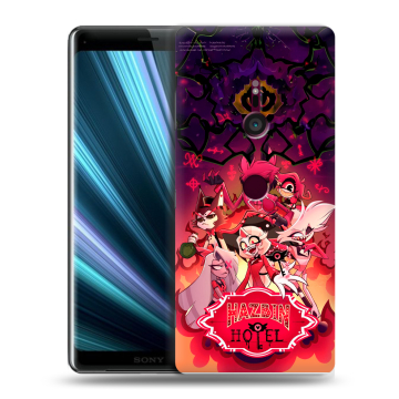 Пластиковый чехол на Sony Xperia XZ3 с принтом Hazbin Hotel Отель Хазбин Пластиковый чехол на Sony Xperia XZ3 с принтом Hazbin Hotel Отель Хазбин