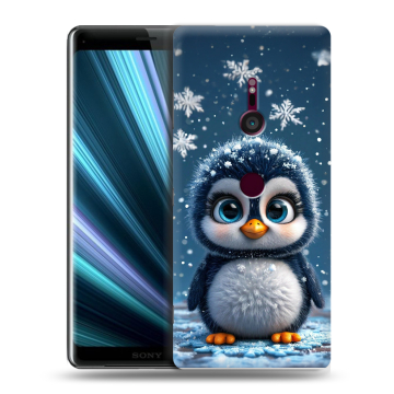 Пластиковый чехол на Sony Xperia XZ3 с принтом Новый год Пластиковый чехол на Sony Xperia XZ3 с принтом Новый год