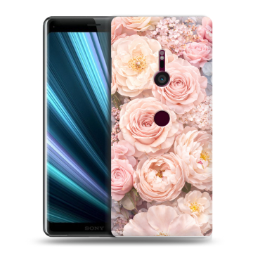 Пластиковый чехол на Sony Xperia XZ3 с принтом женский Пластиковый чехол на Sony Xperia XZ3 с принтом женский
