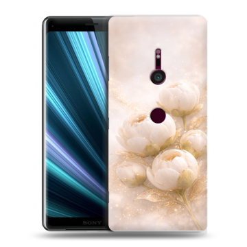 Пластиковый чехол на Sony Xperia XZ3 с принтом женский Пластиковый чехол на Sony Xperia XZ3 с принтом женский