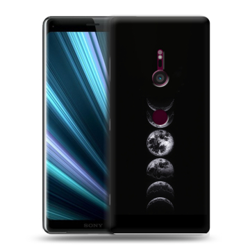 Пластиковый чехол на Sony Xperia XZ3 с принтом женский Пластиковый чехол на Sony Xperia XZ3 с принтом женский