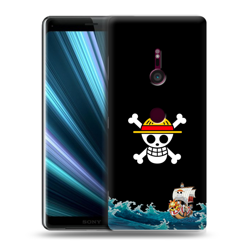 Пластиковый чехол на Sony Xperia XZ3 с принтом One Piece Ван Пис Пластиковый чехол на Sony Xperia XZ3 с принтом One Piece Ван Пис