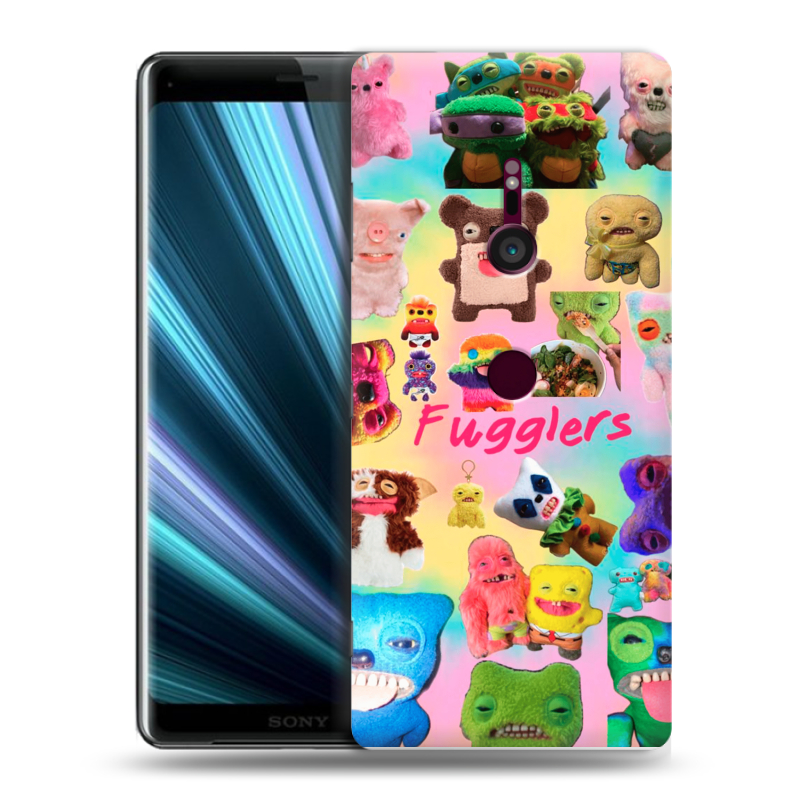 Пластиковый чехол на Sony Xperia XZ3 с принтом Флагер Fuggler Пластиковый чехол на Sony Xperia XZ3 с принтом Флагер Fuggler