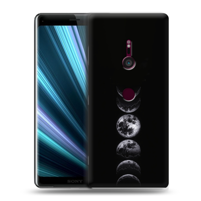 Пластиковый чехол на Sony Xperia XZ3 с принтом женский Пластиковый чехол на Sony Xperia XZ3 с принтом женский