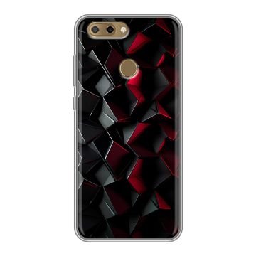 Силиконовый чехол на ZTE Blade V9 Vita с принтом Абстракция