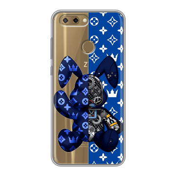 Силиконовый чехол на ZTE Blade V9 Vita с принтом Луи робот