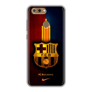 Силиконовый чехол на ZTE Blade V9 Vita с принтом Барселона Barcelona