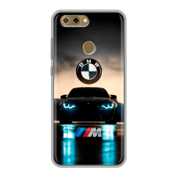 Силиконовый чехол на ZTE Blade V9 Vita с принтом БМВ BMW Силиконовый чехол на ZTE Blade V9 Vita с принтом БМВ BMW
