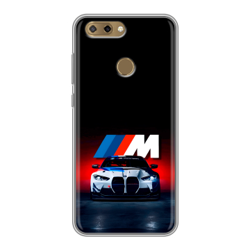 Силиконовый чехол на ZTE Blade V9 Vita с принтом БМВ BMW Силиконовый чехол на ZTE Blade V9 Vita с принтом БМВ BMW