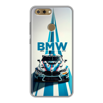 Силиконовый чехол на ZTE Blade V9 Vita с принтом БМВ BMW