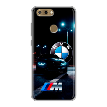 Силиконовый чехол на ZTE Blade V9 Vita с принтом БМВ BMW Силиконовый чехол на ZTE Blade V9 Vita с принтом БМВ BMW
