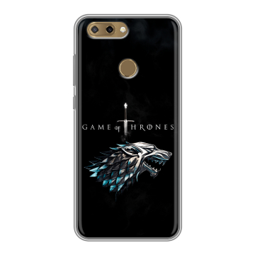 Силиконовый чехол на ZTE Blade V9 Vita с принтом Игра Престолов Game Thrones