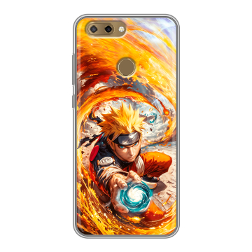 Силиконовый чехол на ZTE Blade V9 Vita с принтом Аниме Наруто Naruto