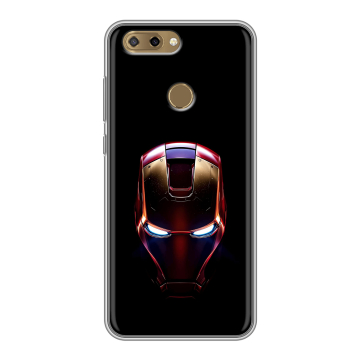Силиконовый чехол на ZTE Blade V9 Vita с принтом IronMan Железный человек