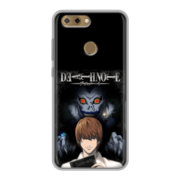 Силиконовый чехол на ZTE Blade V9 Vita с принтом Death note Тетрадь смерти