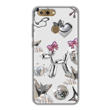 Силиконовый чехол на ZTE Blade V9 Vita с принтом Y2K